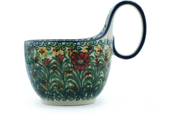 Bowl with Loop-Handle 6"