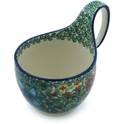 Bowl with Loop-Handle 6"