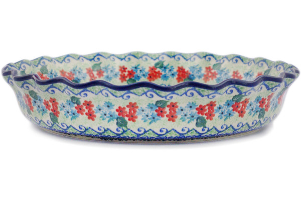 Fluted Pie Dish 10"