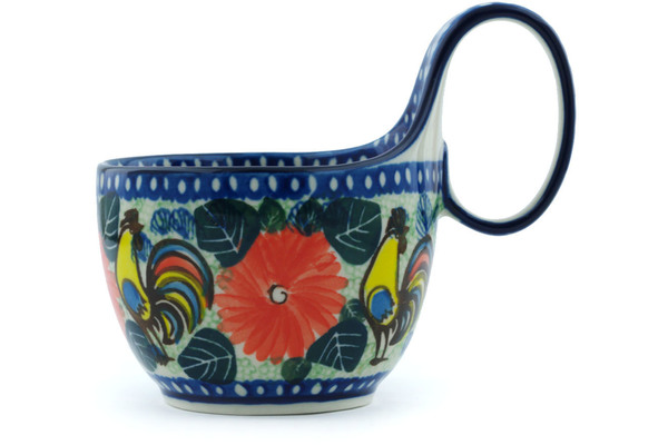 Bowl with Loop-Handle 6"