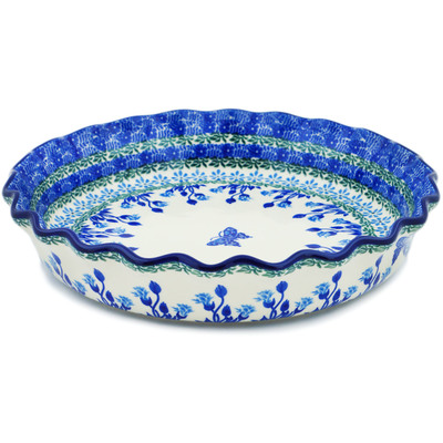 Fluted Pie Dish 10"