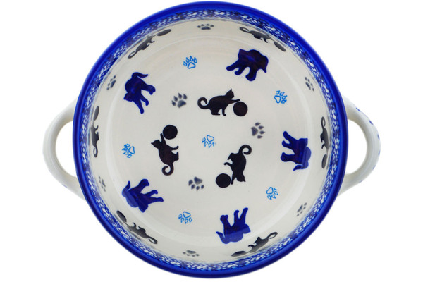 Round Baker with Handles 8"