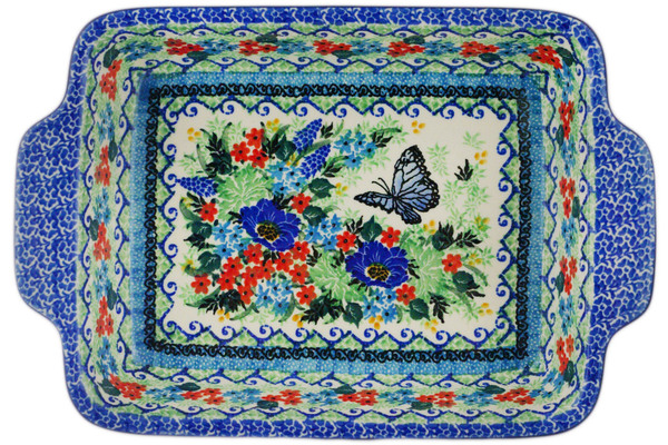 Rectangular Baker with Handles 11"