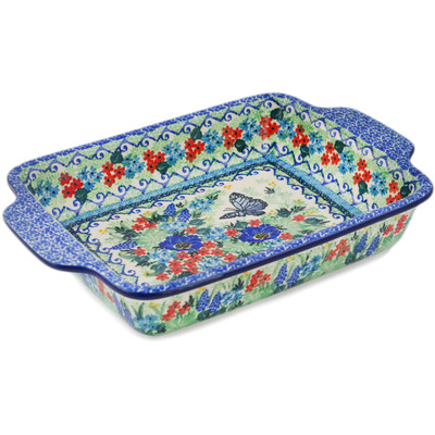 Rectangular Baker with Handles 11"