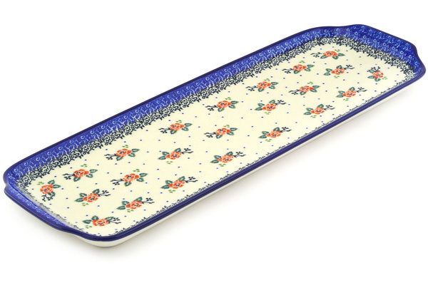 Platter with Handles 16"