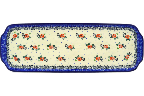 Platter with Handles 16"