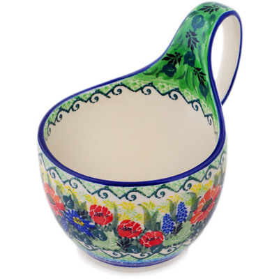 Bowl with Loop-Handle 6"