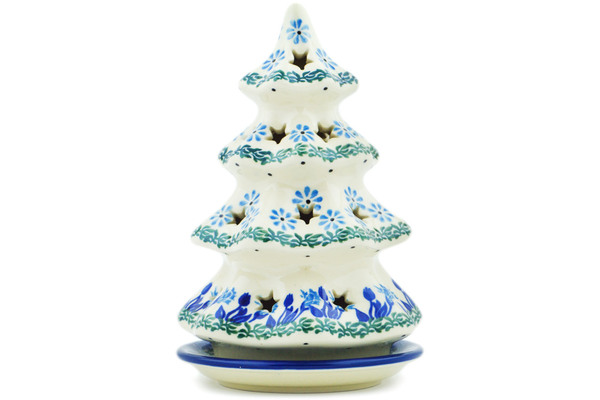 Christmas Tree Candle Holder 7"
