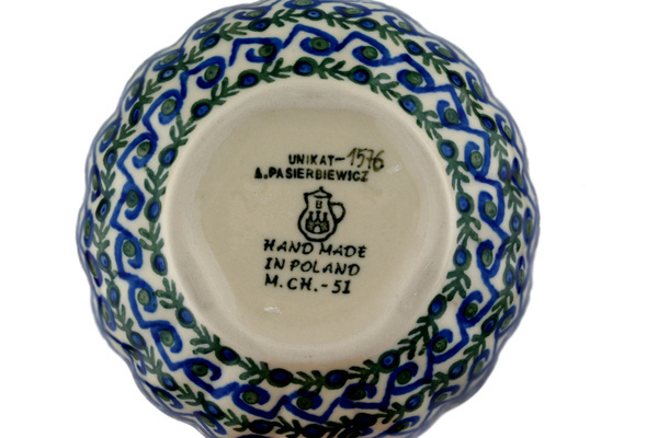 Scalloped Fluted Bowl 5"