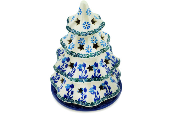 Christmas Tree Candle Holder 8"