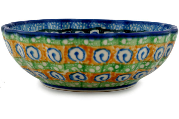 Scalloped Fluted Bowl 5"