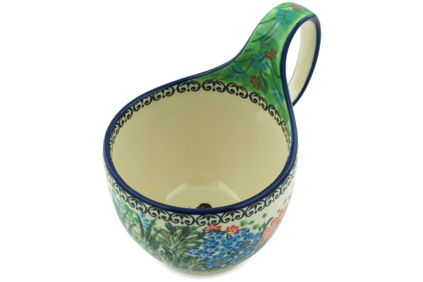 Bowl with Loop-Handle 6"