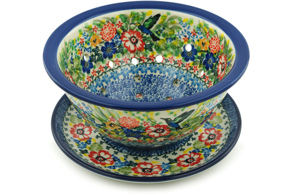 Colander with Plate 8"