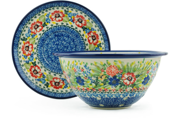 Colander with Plate 8"