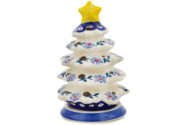 Christmas Tree Candle Holder 8"
