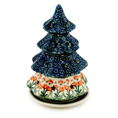 Christmas Tree Candle Holder 8"
