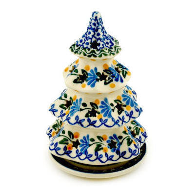 Christmas Tree Candle Holder 6"