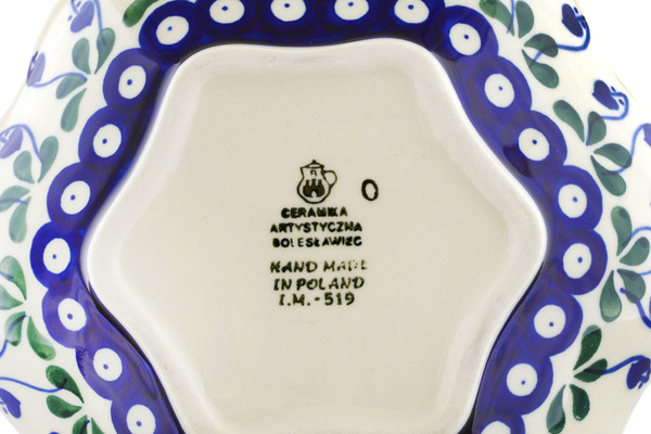 Scalloped Fluted Bowl 8"