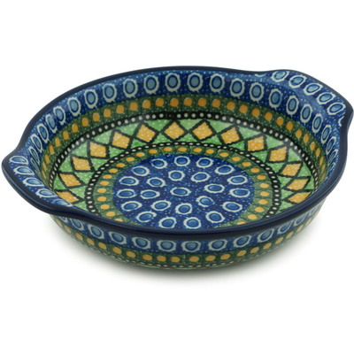 Round Baker with Handles 7"