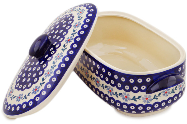 Baker with Cover with Handles 15"