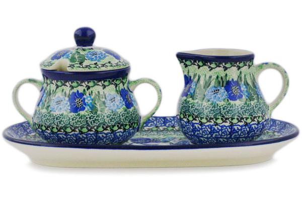 Sugar and Creamer Set 10"