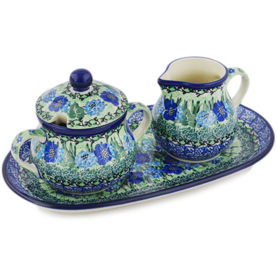 Sugar and Creamer Set 10"