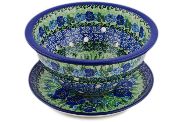 Colander with Plate 8"