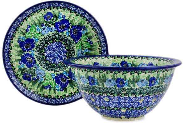 Colander with Plate 8"