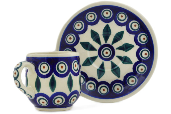 Espresso cup with saucer