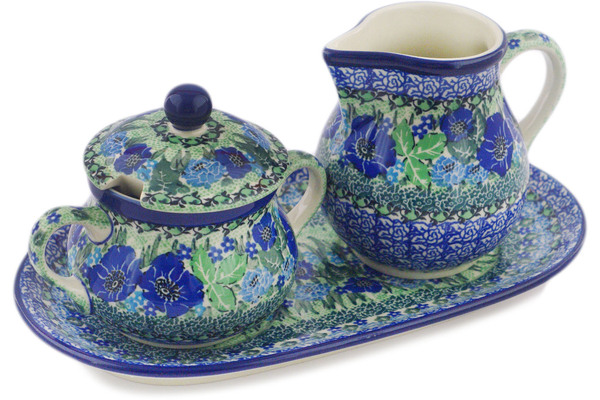 Sugar and Creamer Set 11"