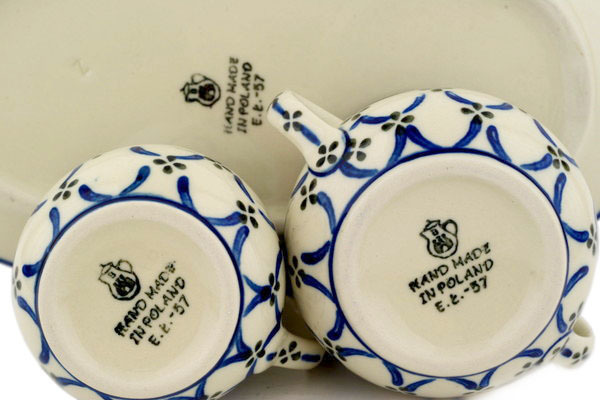 Sugar and Creamer Set 10"