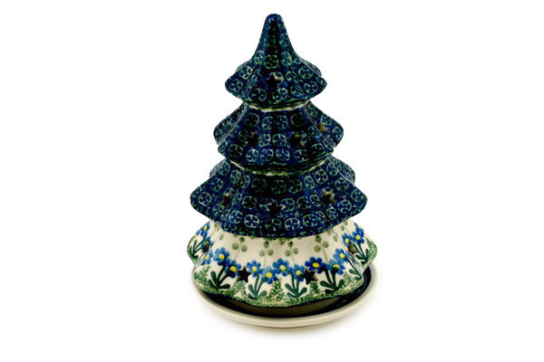 Christmas Tree Candle Holder 8"