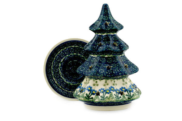 Christmas Tree Candle Holder 8"