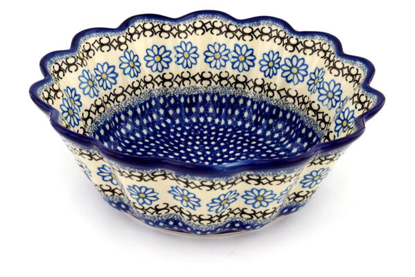 Scalloped Fluted Bowl 11"