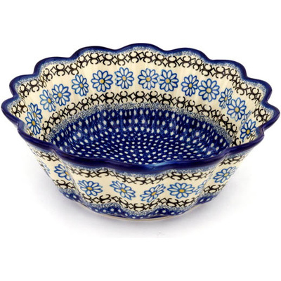 Scalloped Fluted Bowl 11"