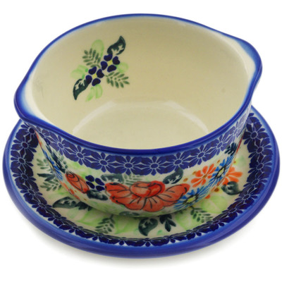 Bouillon cup with saucer