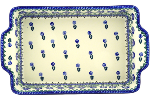 Rectangular Baker with Handles 15"