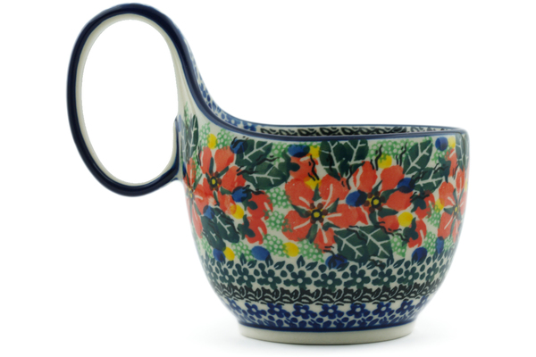 Bowl with Loop-Handle 6"