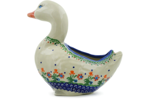 Duck Shaped Jar 7"
