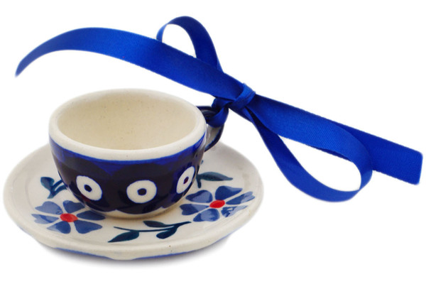 Mini Cup and Saucer 3"