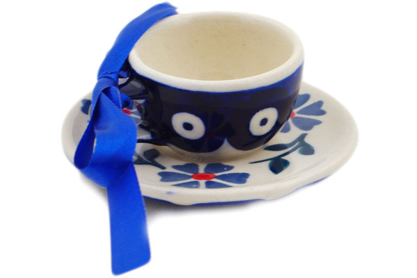 Mini Cup and Saucer 3"
