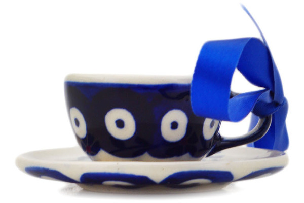 Mini Cup and Saucer 3"