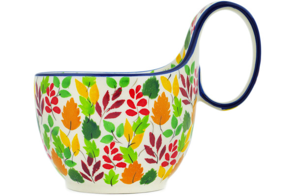 Bowl with Loop-Handle 6"