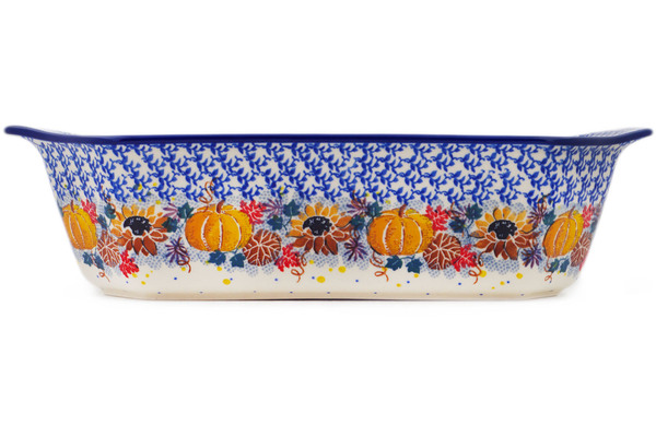 Rectangular Baker with Handles 14"