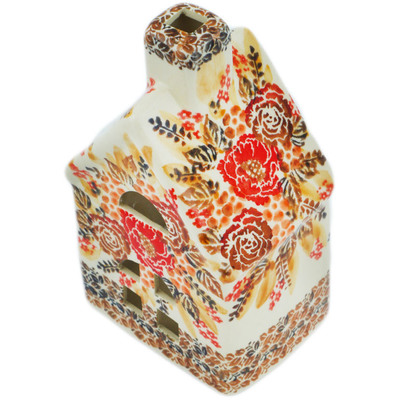 House Shaped Candle Holder 6"