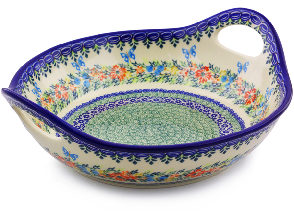 Bowl with Handles 13"