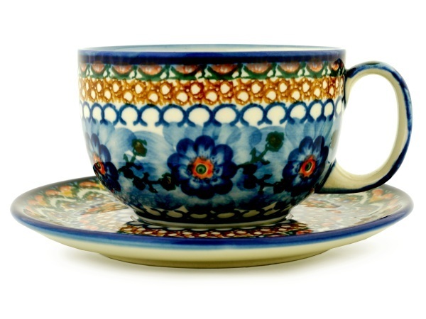 Cup with Saucer 13 oz