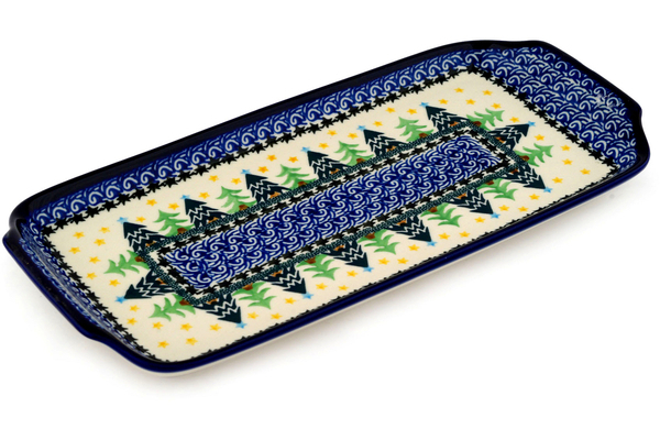 Platter with Handles 13"