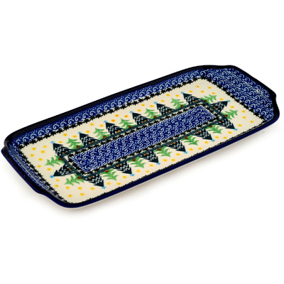 Platter with Handles 13"