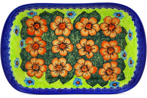 Platter with Handles 11"
